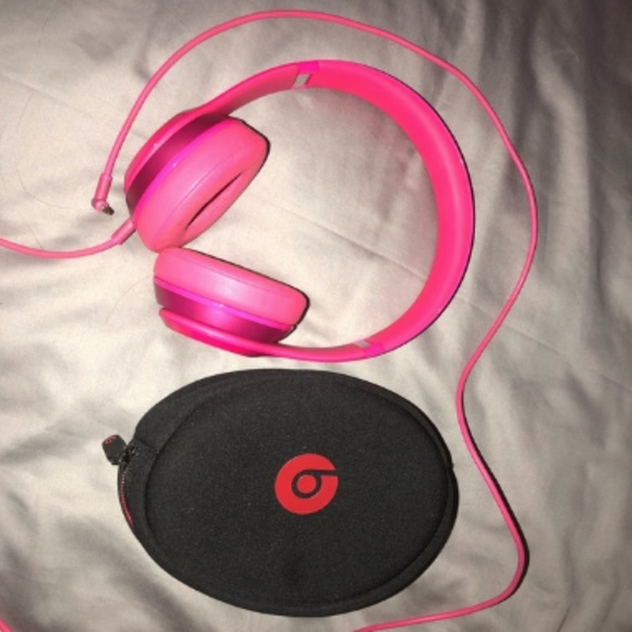 beats solo2 pink